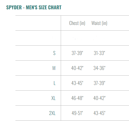 Spyder Spyre 1/4 zip- Frontier Frost