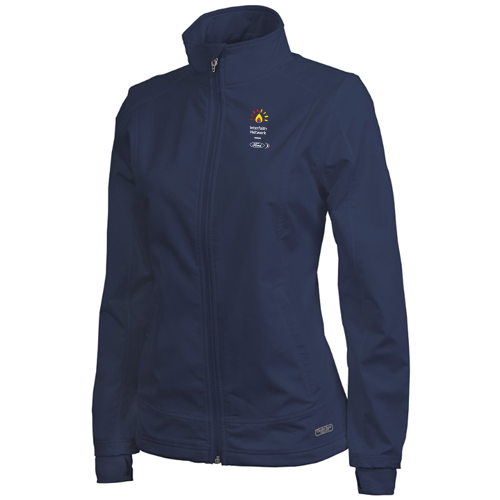 FIN Axis Ladies Softshell- Navy