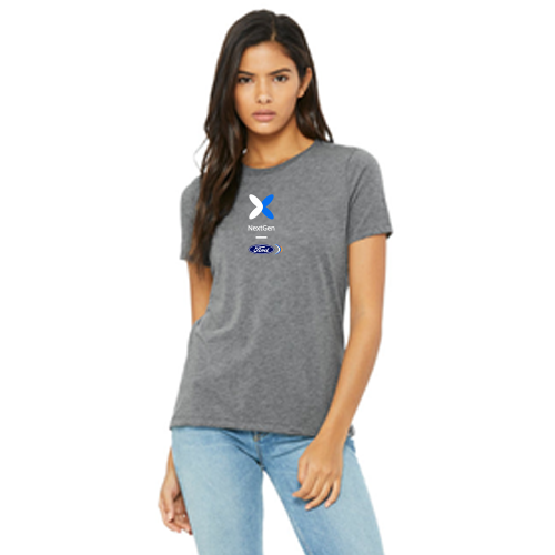 NextGen Bella + Canvas Ladies Relaxed Tee- Grey