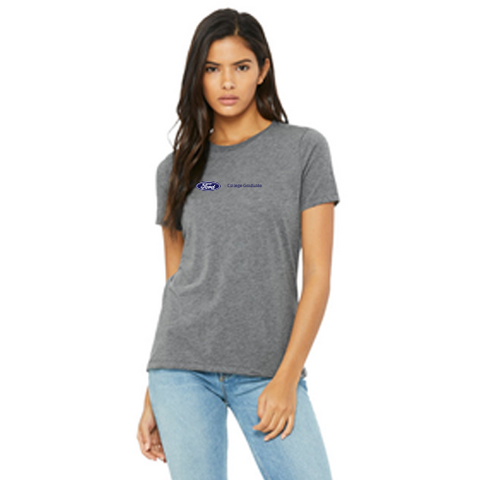 Bella + Canvas Ladies Relaxed Tee- Grey