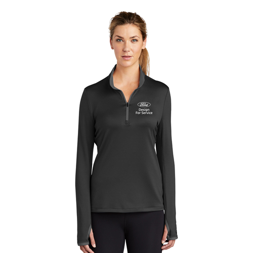 DFS Nike Dri-Fit Stretch 1/2 zip, Ladies