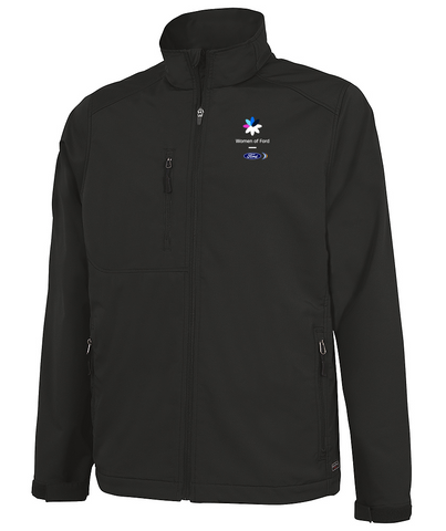 WOF Mens Axis Softshell- Black