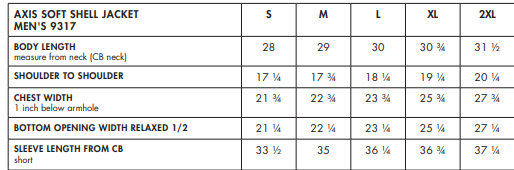 MENA Axis Softshell- Black