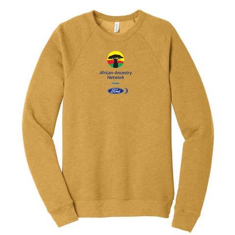 FAAN Gender Neutral Bella + Canvas Sponge Fleece- Heather Mustard- Limited Color 2025