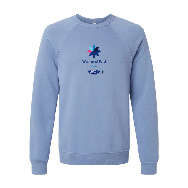 WOF Gender Neutral Bella + Canvas Sponge Fleece- Lavendar Blue- Limited Color 2025