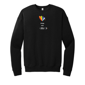 PRIDE Bella + Canvas Sponge Fleece- Black