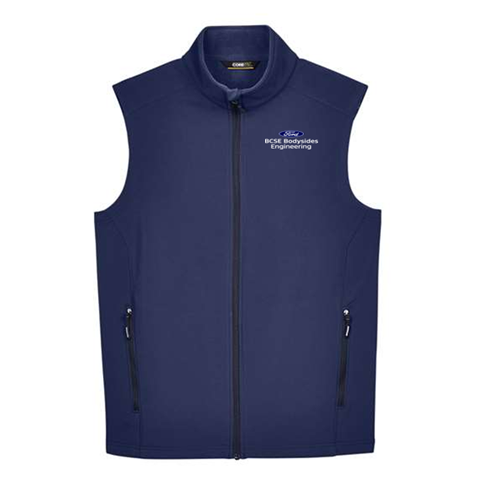 BCSE Cruise Two-Layer Fleece Bonded Soft Shell Vest