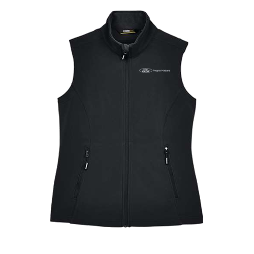 People Matters Cruise Two-Layer Fleece Bonded Soft Shell Vest, Ladies