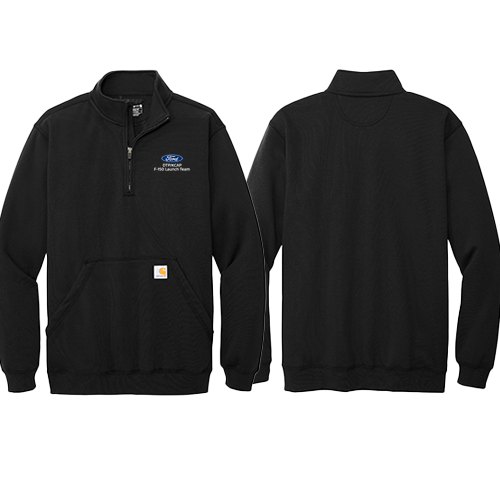 DTP/KCAP_Carhartt Midweight 1/4 Zip Mock Neck Sweatshirt