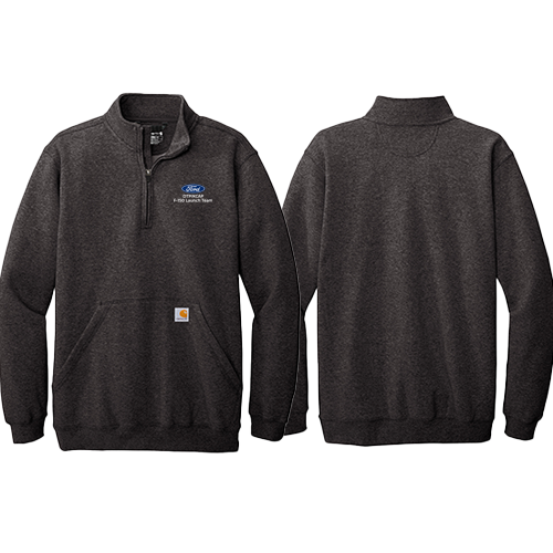DTP/KCAP_Carhartt Midweight 1/4 Zip Mock Neck Sweatshirt