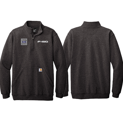 F150_Carhartt Midweight 1/4 Zip Mock Neck Sweatshirt