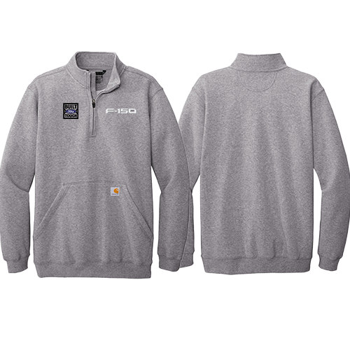 F150_Carhartt Midweight 1/4 Zip Mock Neck Sweatshirt