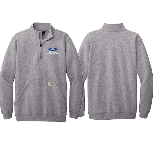 DTP/KCAP_Carhartt Midweight 1/4 Zip Mock Neck Sweatshirt