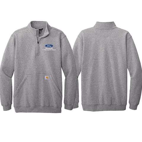 DTP/KCAP_Carhartt Midweight 1/4 Zip Mock Neck Sweatshirt