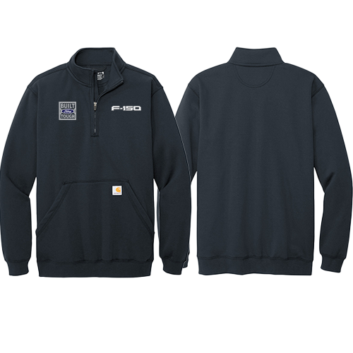 F150_Carhartt Midweight 1/4 Zip Mock Neck Sweatshirt
