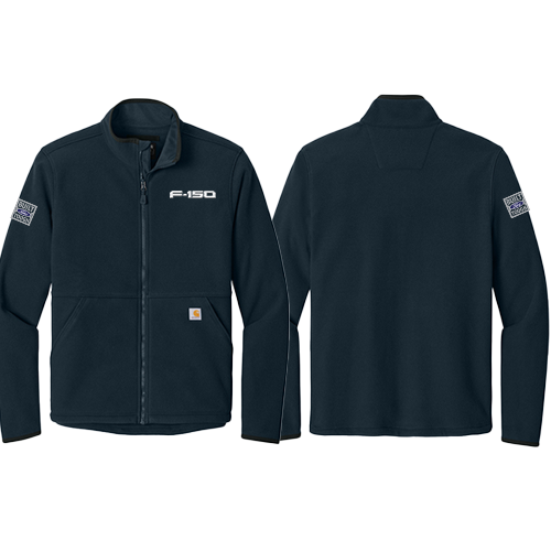 F150_Carhartt Textured Full Zip Fleece Jacket