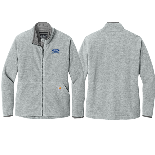 DTP/KCAP_Carhartt Textured Full Zip Fleece Jacket, Ladies Cut