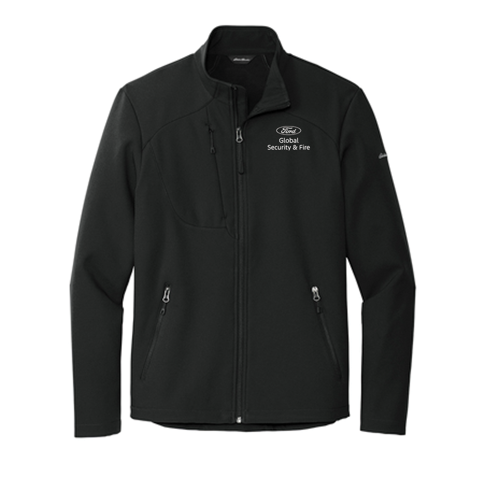 GS Eddie Bauer Stretch Soft Shell Jacket- Mens- Black