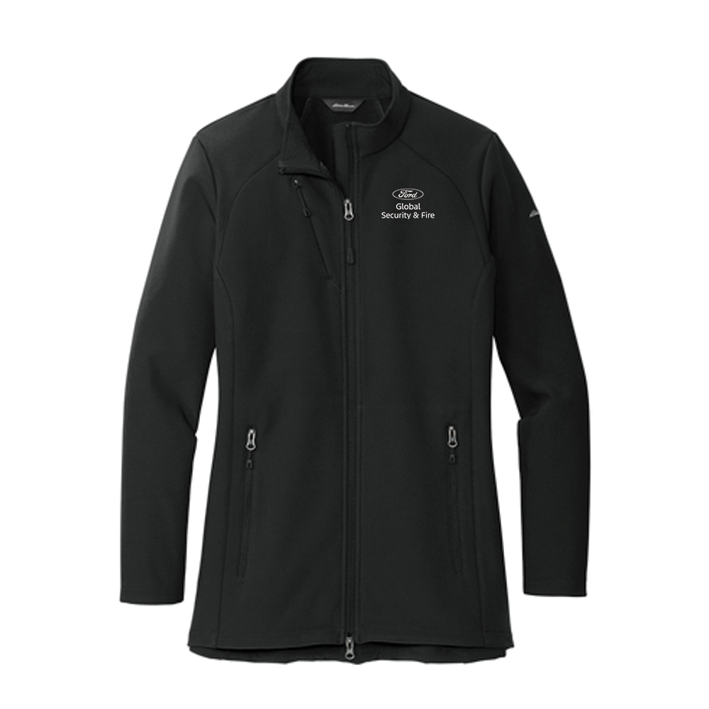 GS Eddie Bauer Stretch Soft Shell Jacket- Ladies- Black