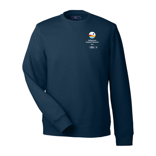 FIPN Vineyard Vines Garment Dyed Crew- Navy