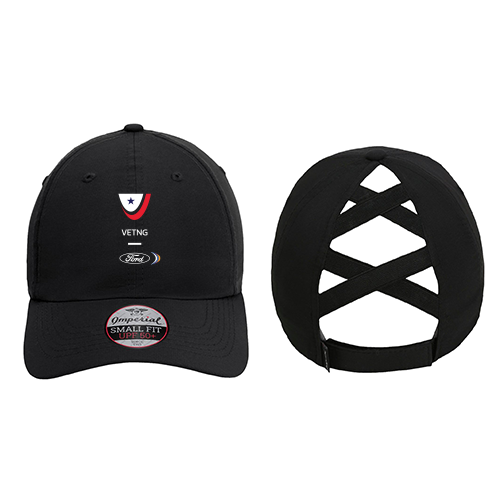 VETNG Ponytail Cap-Black