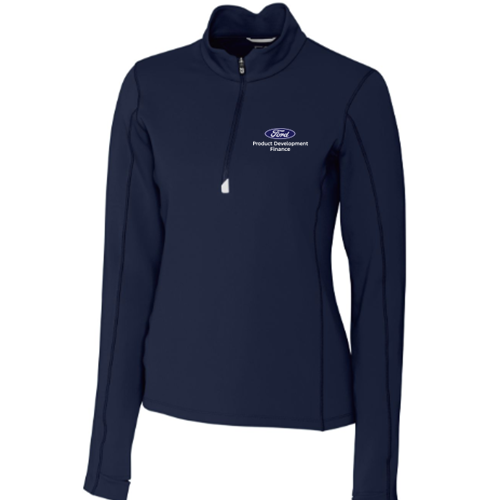 PD Finance Cutter & Buck Traverse Eco 1/4 Zip, Ladies