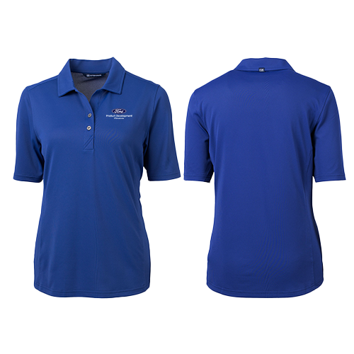PD Finance Cutter & Buck Virtue Eco Pique Recycled Polo, Ladies