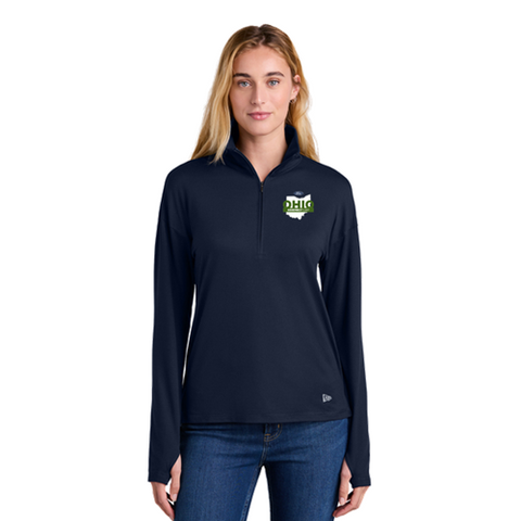 New Era Power 1/2 Zip,  Ladies