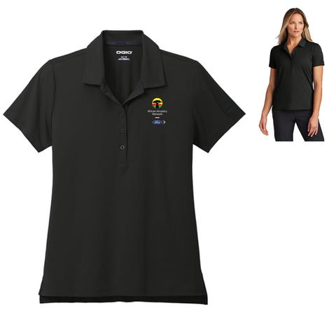 FIN OGIO Ladies Regain Polo- Black