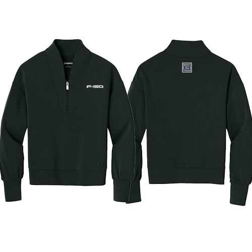 F150_OGIO Transcend 1/4 Zip, Ladies Cut