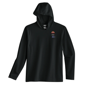 FAA Side Kick Men's Hooded Shirt- Black