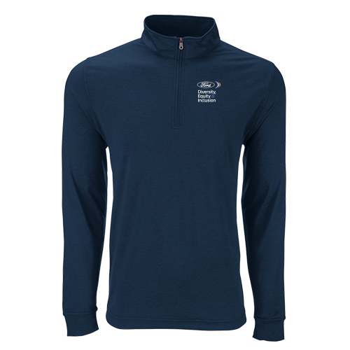 Zen 1/2 Zip Pullover-  Navy