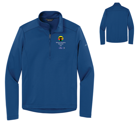 FAAN Eddie Bauer Men's Smooth Mid Layer Fleece- Cobalt