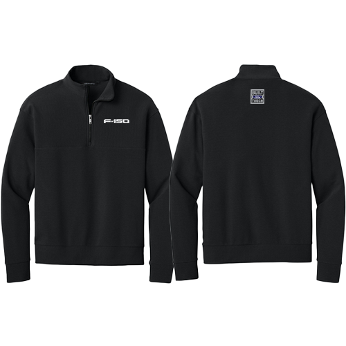 F150_Mercer+Mettle Linear Texture 1/4 Zip
