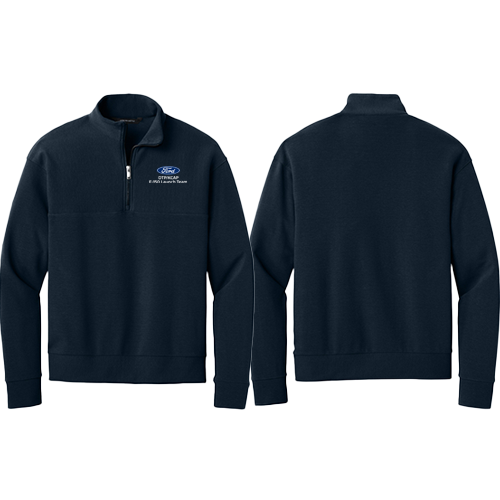 DTP/KCAP_Mercer+Mettle Linear Texture 1/4 Zip