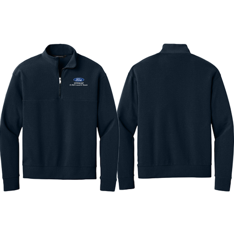 DTP/KCAP_Mercer+Mettle Linear Texture 1/4 Zip