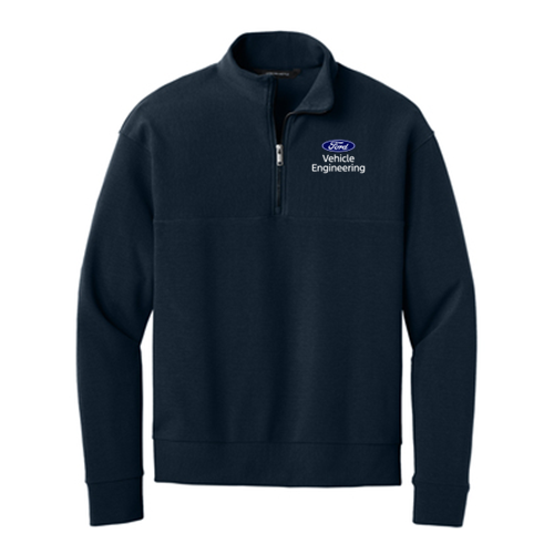 Mercer + Mettle Linear Texture 1/4 Zip