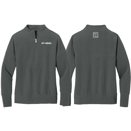 F150_Mercer+Mettle Linear Texture 1/4 Zip, Ladies Cut
