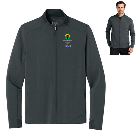 FAAN OGIO Men's Transcend Full Zip- Grey