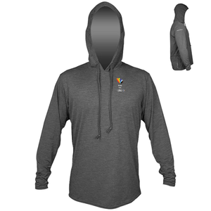 PRIDE Anetik Low Pro Hooded Tee-Charcoal