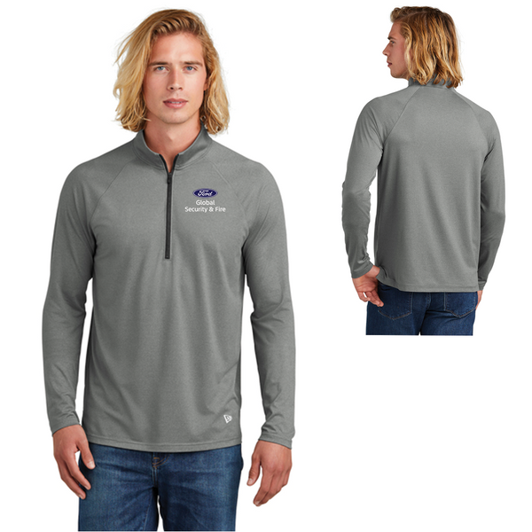 GS New Era Power 1/2 Zip- Mens- Grey