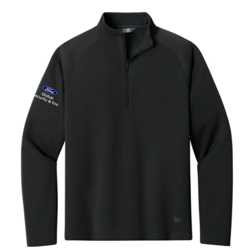 GS New Era Stand Out 1/4 Zip, Sleeve Logo