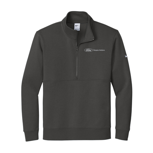 People Matters Nike Club Fleece Sleeve Swoosh 1/2 zip