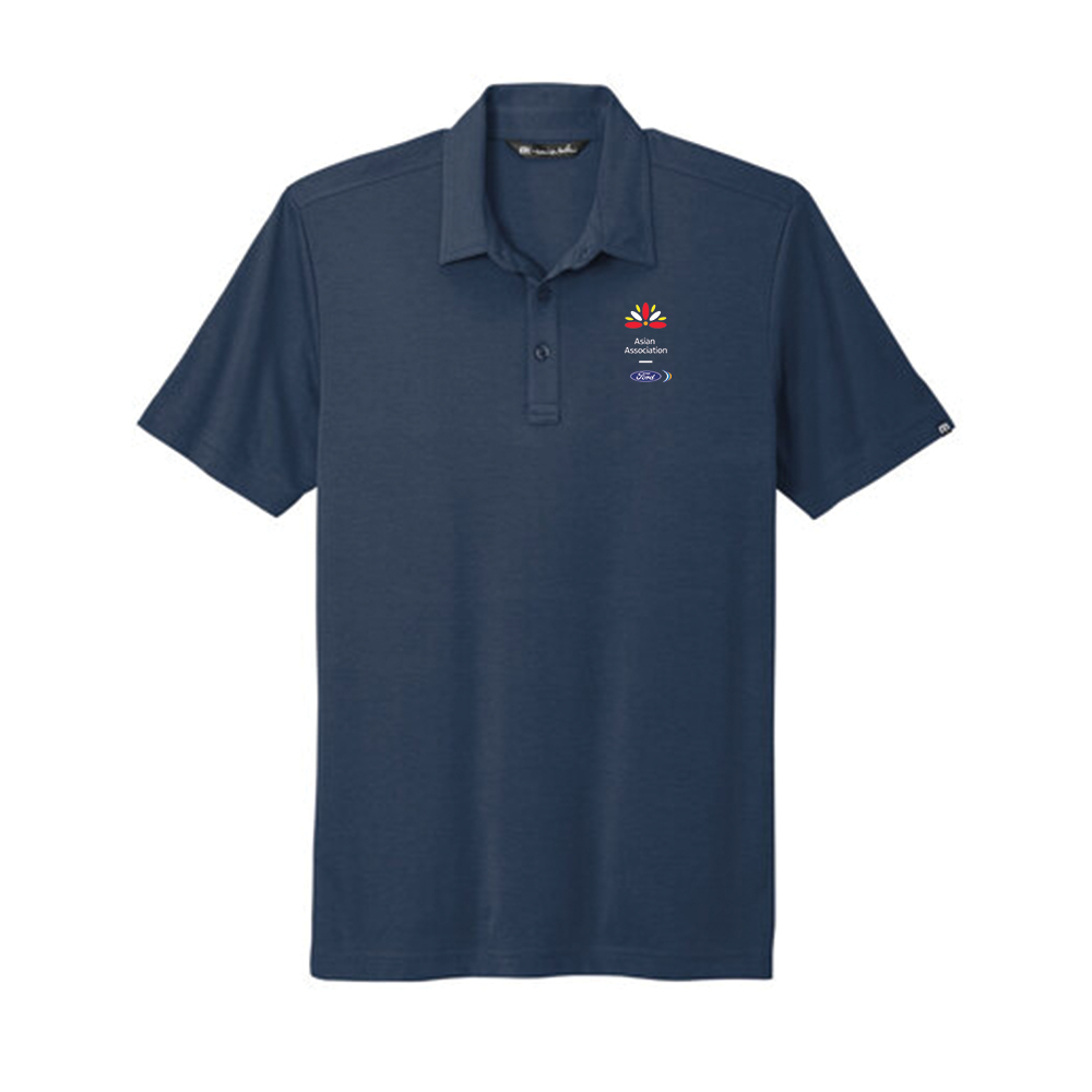 FAA Travis Mathew Oceanside Polo- Blue Nights