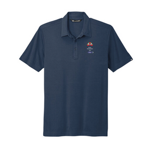 FAA Travis Mathew Oceanside Polo- Blue Nights