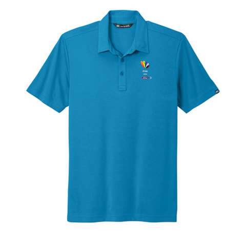 PRIDE Travis Mathew Oceanside Polo- Classic Blue-  SUMMER COLOR