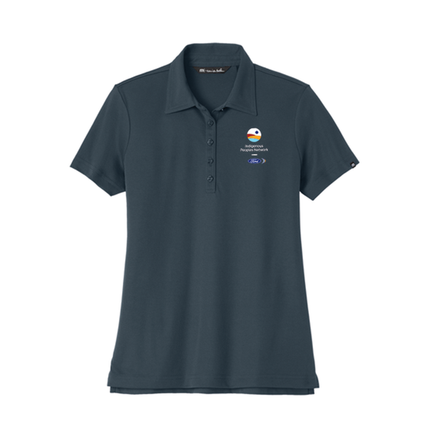 FIPN Travis Mathew Ladies Oceanside Polo- Blue Nights