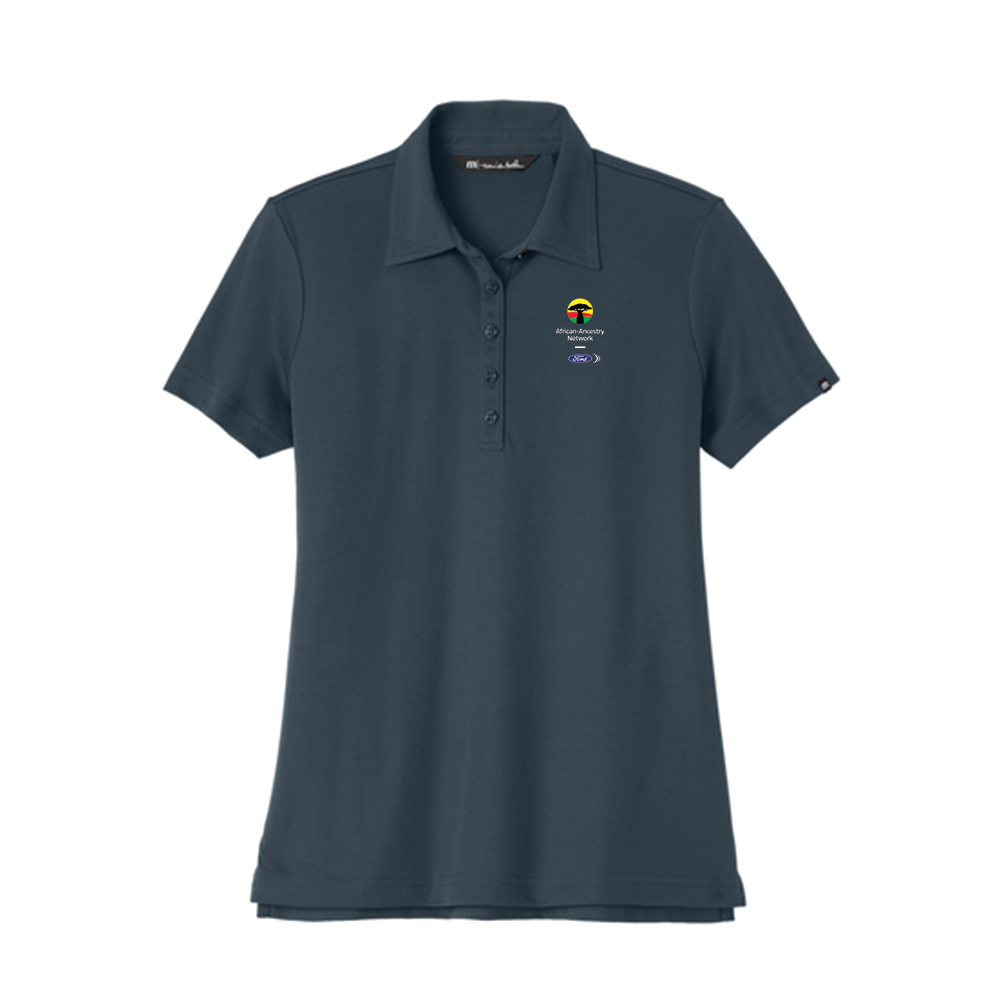 FAAN Travis Mathew Ladies Oceanside Polo- Blue Nights