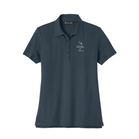 FEDA Travis Mathew Ladies Oceanside Polo- Blue Nights