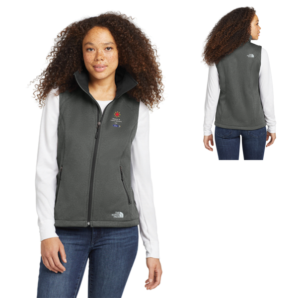 FHLN TNF Ridgewall Ladies Vest- Grey